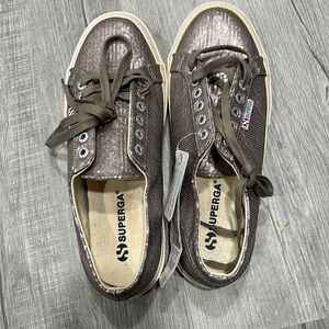 SUPERGA  SEQUINS TENNIS SHOES NEW